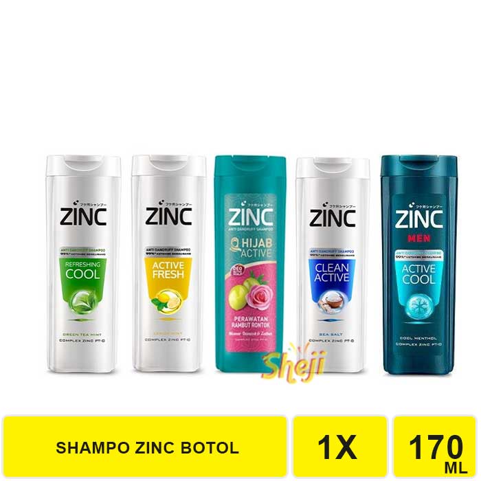 SHAMPO ZINC 170 ML BOTOL