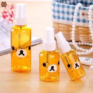  Botol  Spray Bahan Plastik  Transparan Motif Kartun  Untuk 