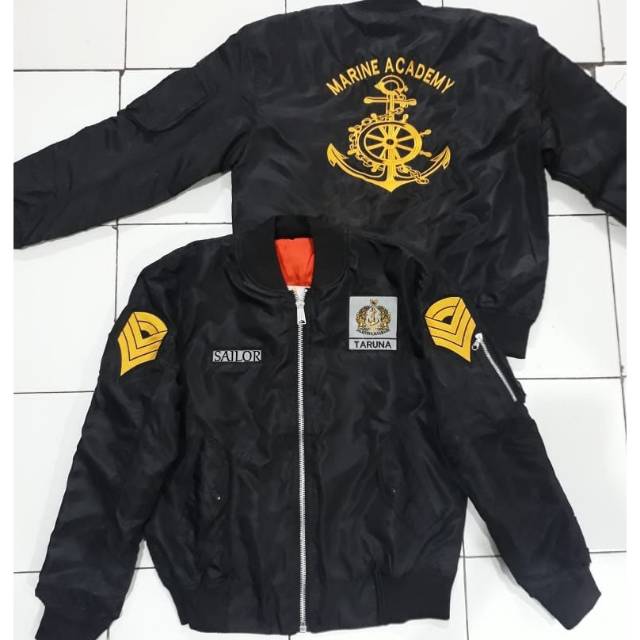 JAKET PELAUT BISA CUSTOM JAKET JANGKAR JAKET MARINE JAKET BOMBER JAKET HARINGTOON JAKET PRIA JAKET T