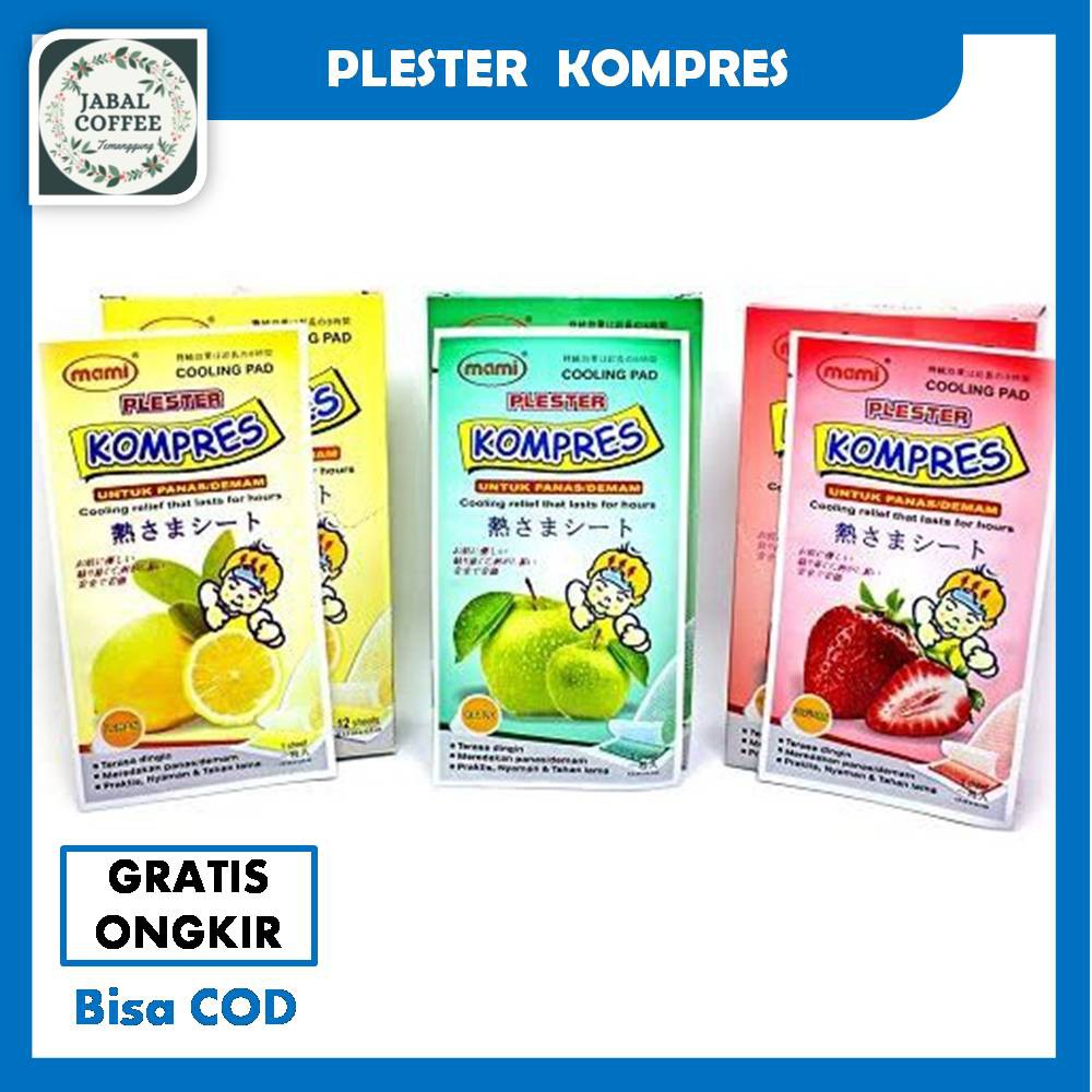 Kompres Demam Anak / Plester Kompres Anak Mami / Mami Plester Kompres Anak