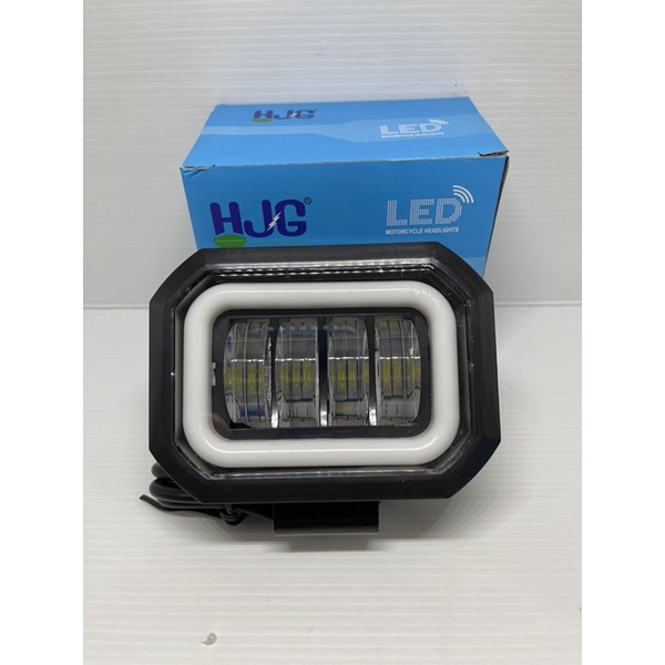 Lampu Tembak Led Day  Kotak 4 Led HJG 80 Watt 4 Inch