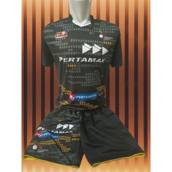 kaos olahraga Proliga Pertamina Pertamax tangan(kode023)