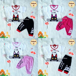 MAFAZABABY Setelan Baju  Jogger Anak  Bayi  Perempuan  Lucu 