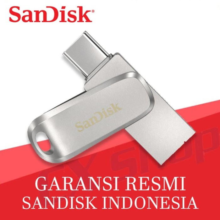 Sandisk OTG USB Type-C Ultra Dual Drive Luxe 32GB 64GB 128GB 256GB