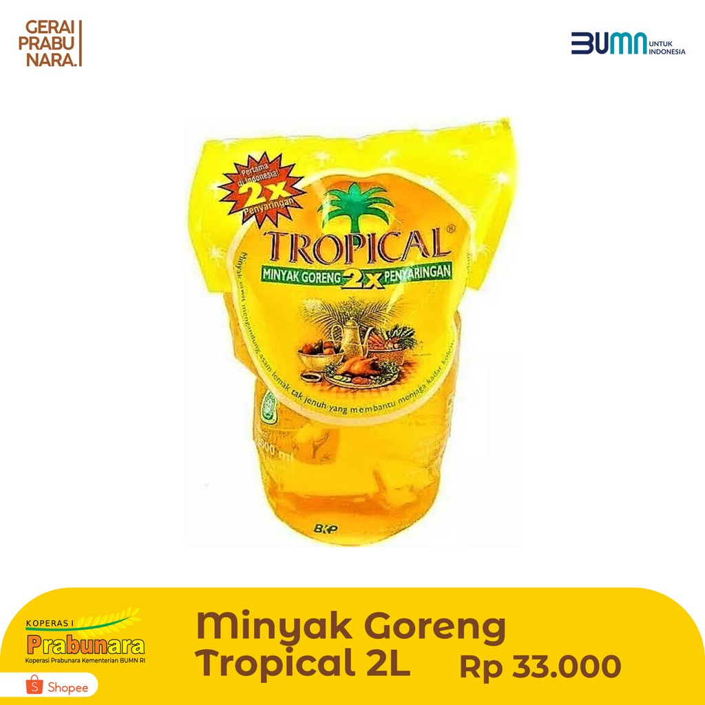 

Minyak Goreng Tropical - 2 L