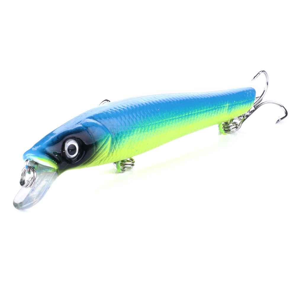 Hengjia 1pc Umpan Pancing Hardlure Tiruan Bentuk Ikan Kecil 9.5cm 8.8g