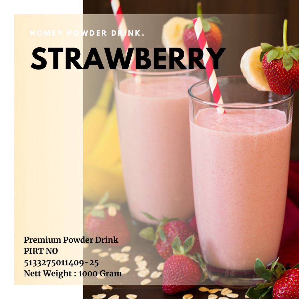 

Ay00! Bubuk Minuman Strawberry 1 Kg
