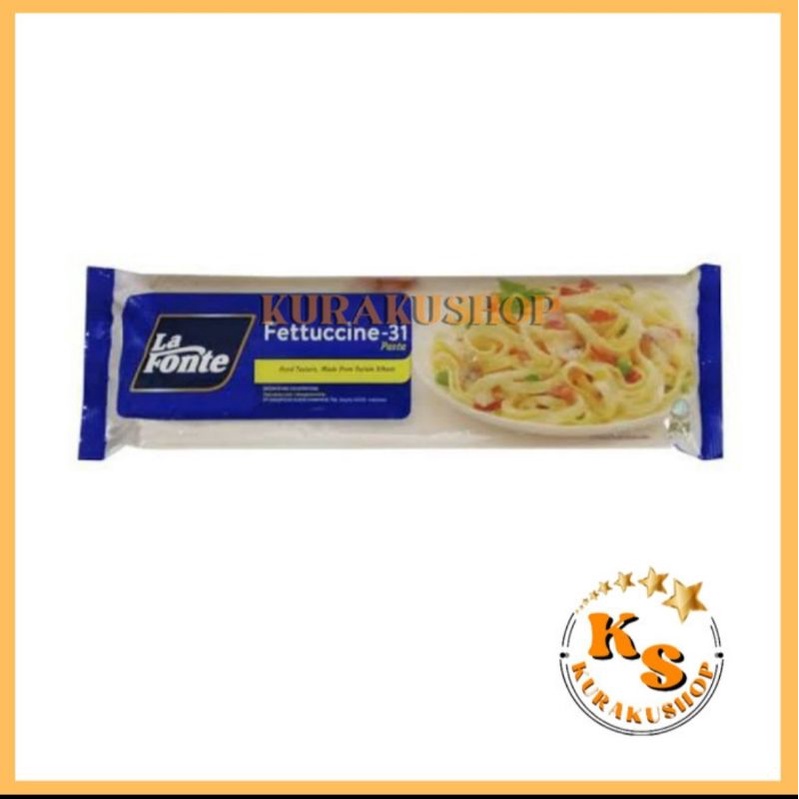 

FETTUCCINE LA FONTE 450 G / FETUCINI LA FONTE / FETTUCINE LAFONTE