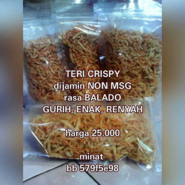 

Teri crispy