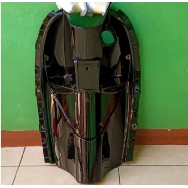 Dasbor Dashboard Legshield Kontak Dalam Besar Honda Scoopy Karbu Hitam Narita