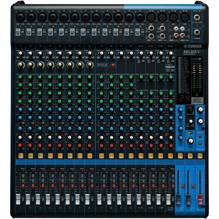 Mixer Yamaha MG 20 XU / Yamaha MG 20XU ( 20 Chanel ) (ORIGINAL)