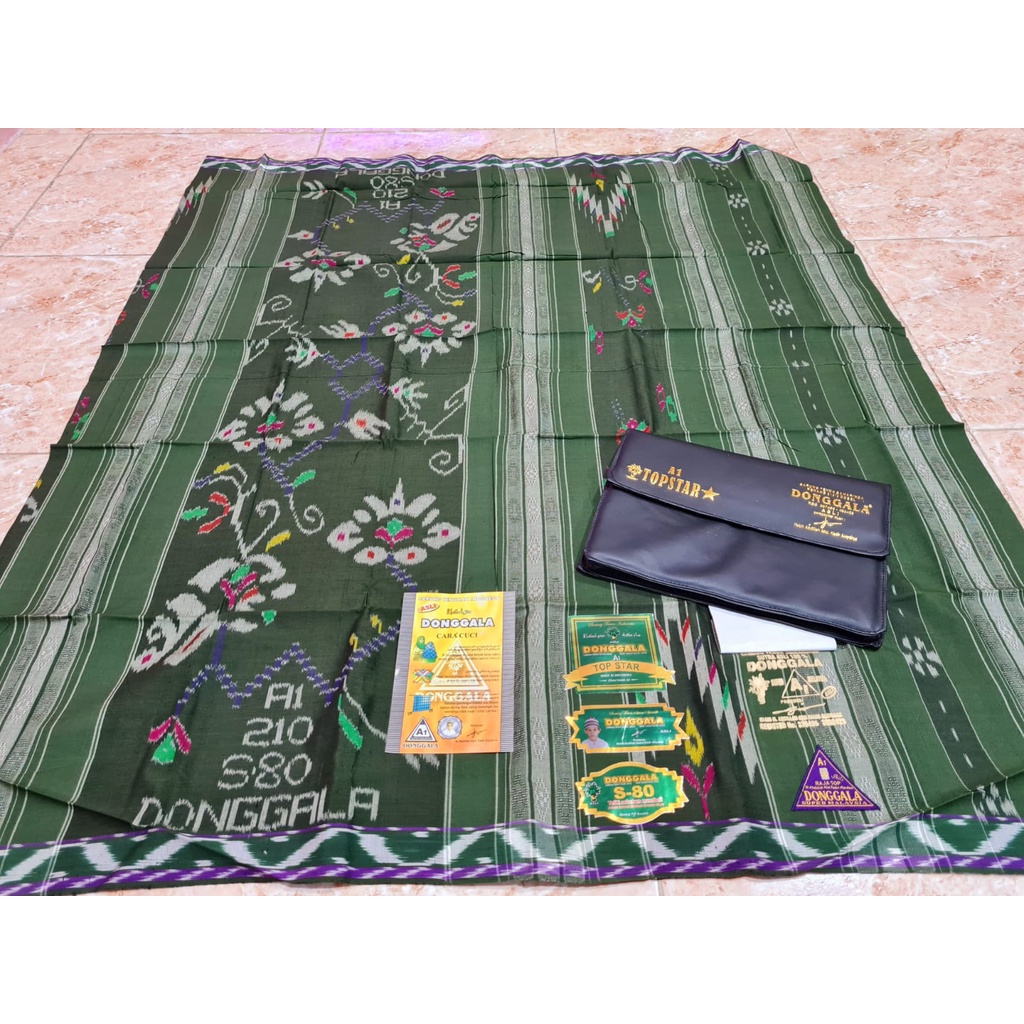SARUNG DONGGALA MGT SUTRA SONGKET TERMURAH