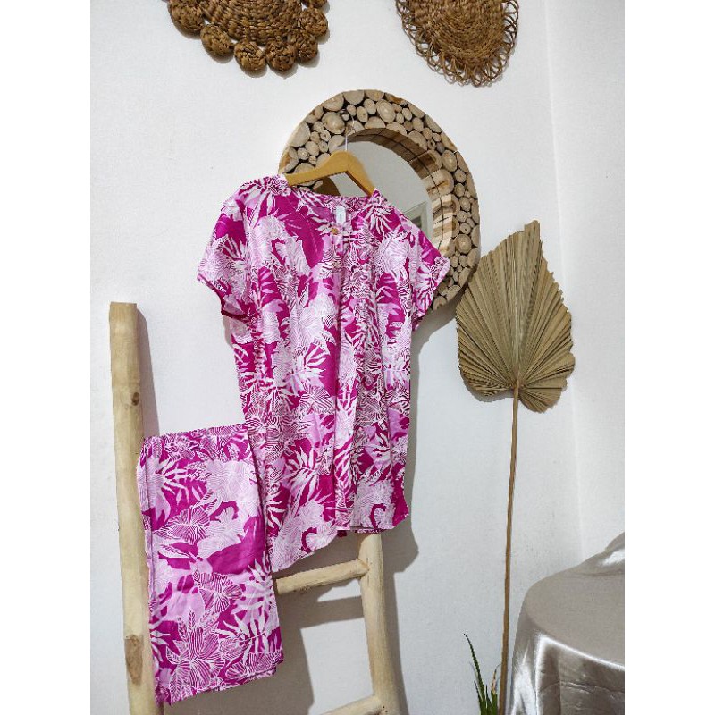 BABYDOLL PENDEK RAYON  JUMBO| Baju Rumahan (Langsung Kirim)