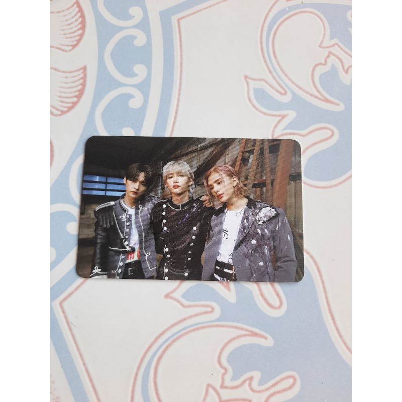 PHOTOCARD STRAYKIDS UNIT LEE KNOW FELIX HYUNJIN IN LIFE