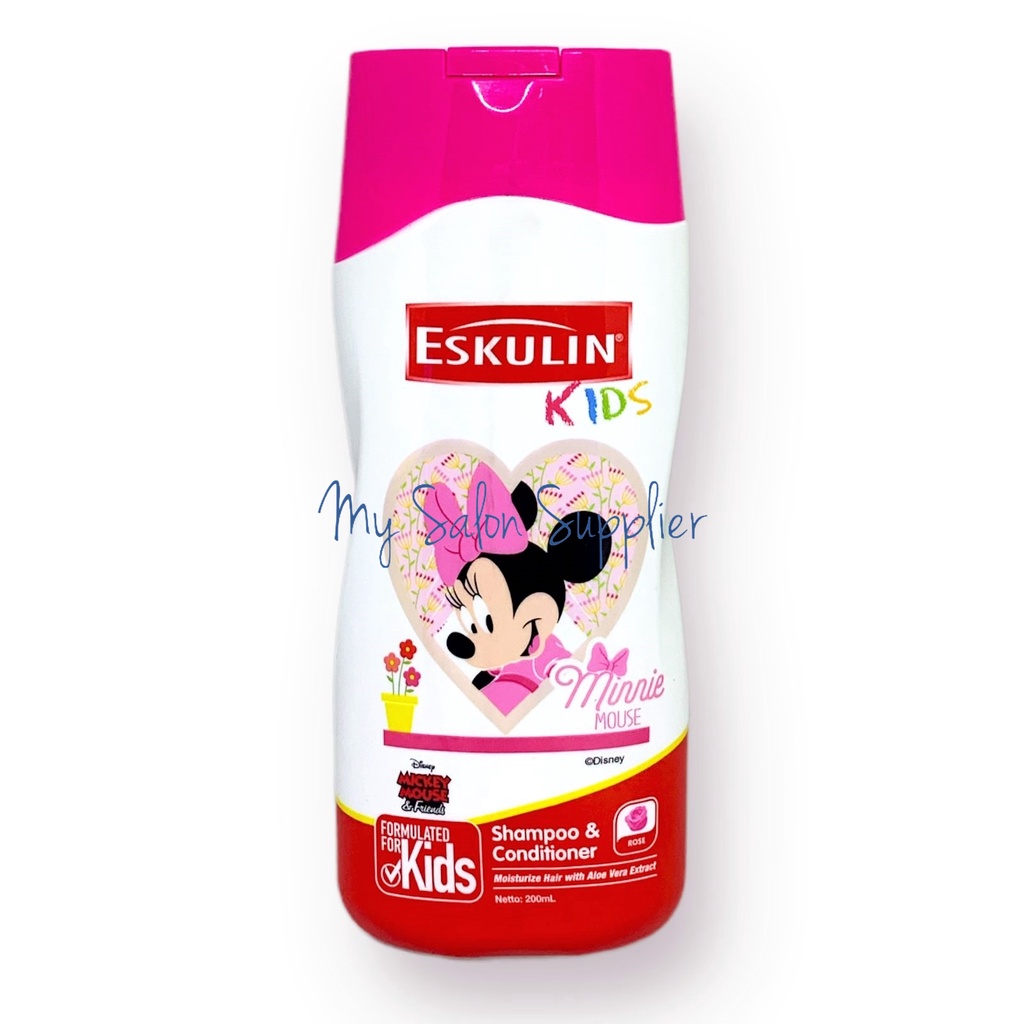 Eskulin Kids Shampoo &amp; Conditioner Minnie Mouse 200ml