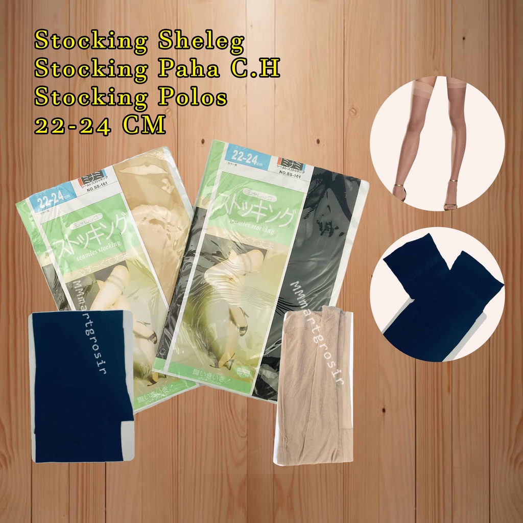 Stocking Sheleg / Stocking Paha C.H / Stocking Polos / 22-24 CM