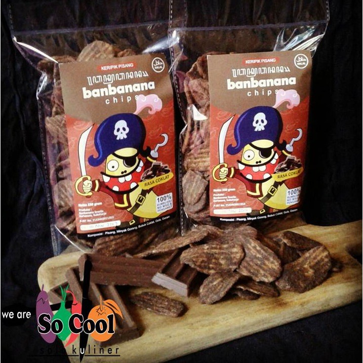 

Keripik Pisang Sehat Banbanana Solo Kuliner Ekstra Coklat