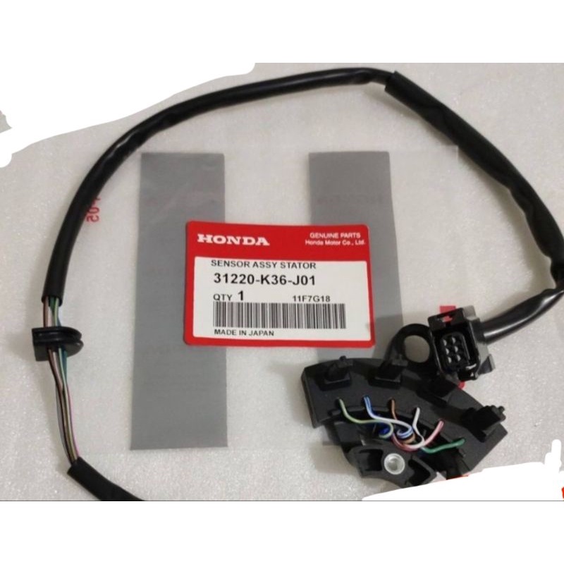 Sensor CKP Stator KAKI 4 kabel spull Honda PCX 150 2019 ORIGINAL Distributor Sparepart RPMsemarang