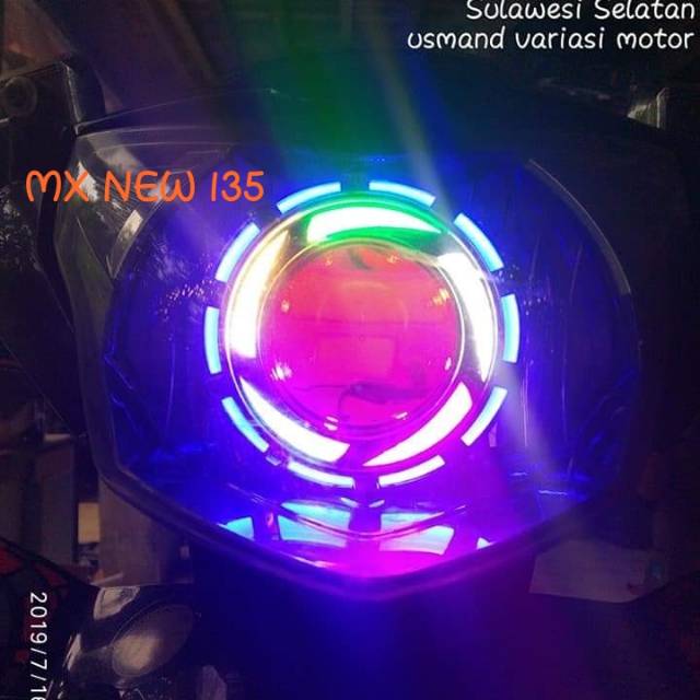 READY PROJIE 1 SET RMAH LAMPU MX NEW 135 SEBELUM ORDER TANYAKAN STOK DULU
