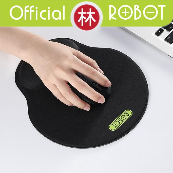 Robot RP02 Non-Slip Ergonomic Wrist Rest Design MousePad