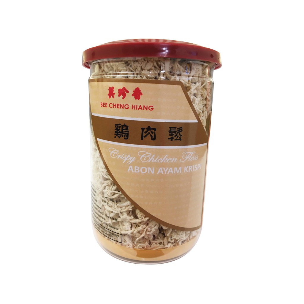 

Bee Cheng Hiang Crispy Chicken Floss Bottle (200g) | Abon Ayam Krispi Botol (200g)