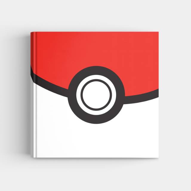 

F08 - POKEBALL NOTE BOOK (HARDCOVER)