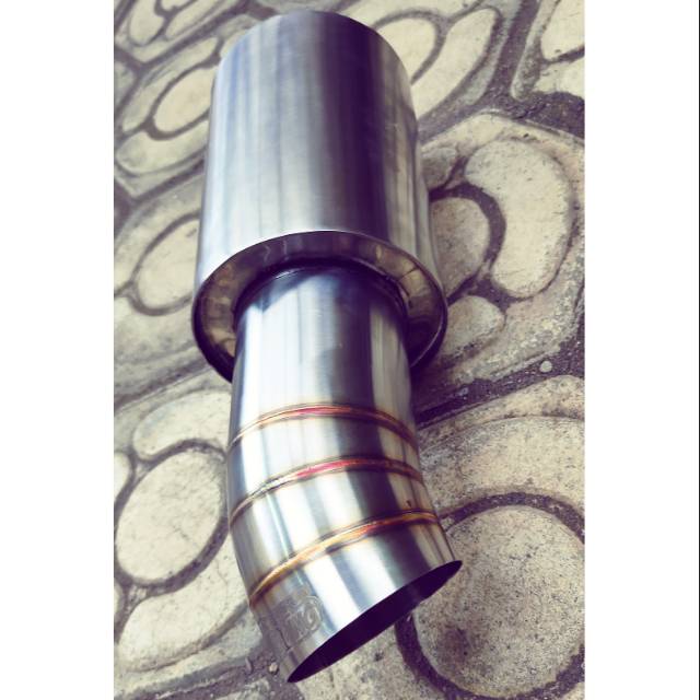 Knalpot racing mobil JS racing bass