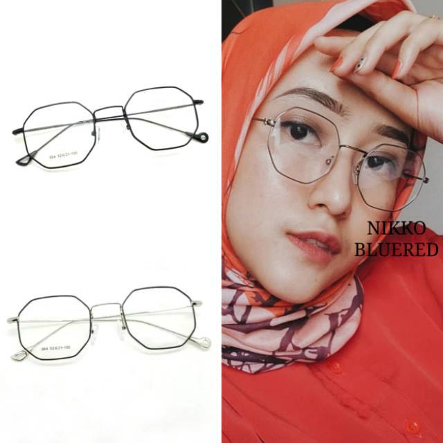 Frame Kacamata 304 | Kacamata Fashion | Kacamata wanita| Kacamata antiradiasi | Kacamata ninus plus