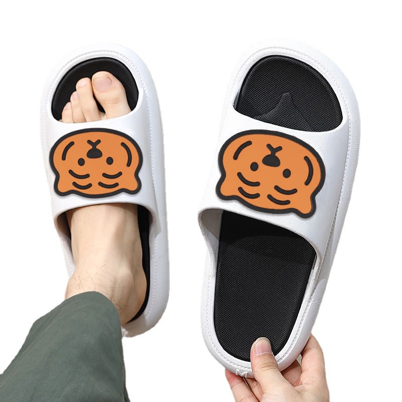 Tiger Tahun Sandal Pria Musim Panas Outdoor Wear Internet SelebritiinsRumah Kolam Mandi Lucu Platfor