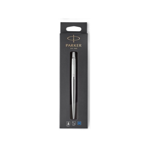 

Parker Jotter Hangsell Stainless Steel Chrome Trim Ballpoint Blue Ink