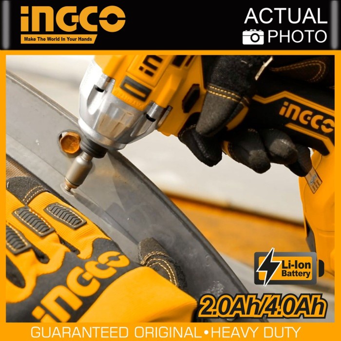 IMPACT DRIVER CORDLESS BRUSHLESS UNIT ONLY INGCO CIRLI2002 SCREWDRIVER