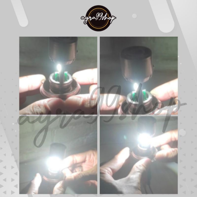 LAMPU H4 TYTO LED MOTOR TYPE 2 SISI MPF + KIPAS AC/DC VIXION