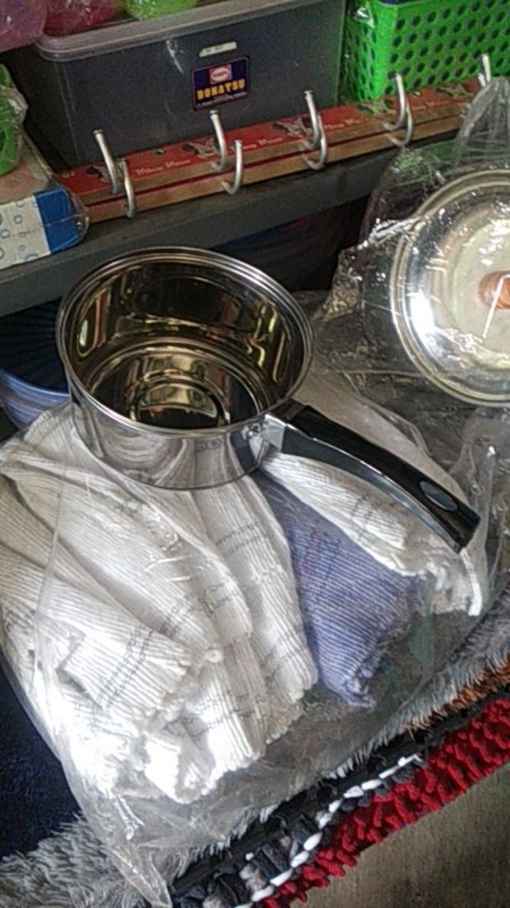 Rosita Panci Susu Stainless Steel Gagang 16cm