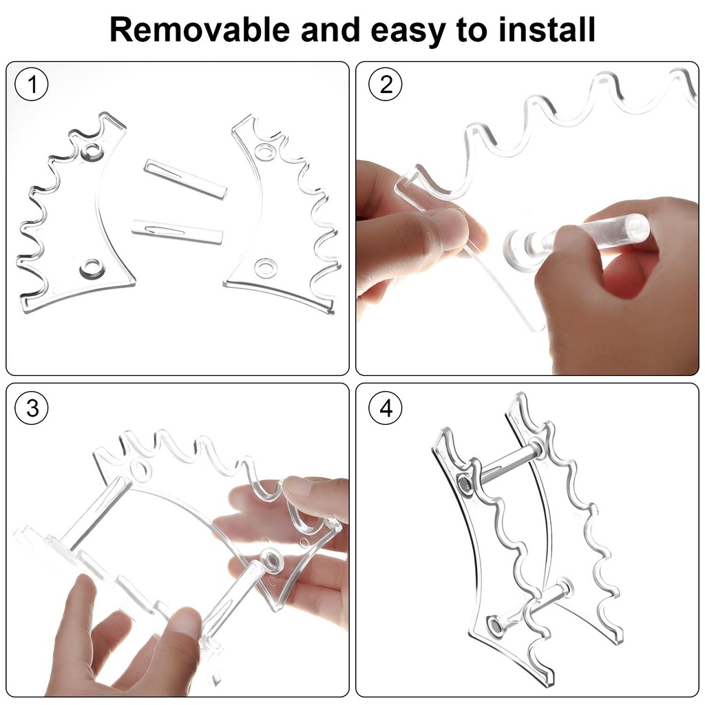 Chookyy stand Akrilik Untuk display pen display stand inkjoy gel pens pen holder display stand Tongkat Berdiri