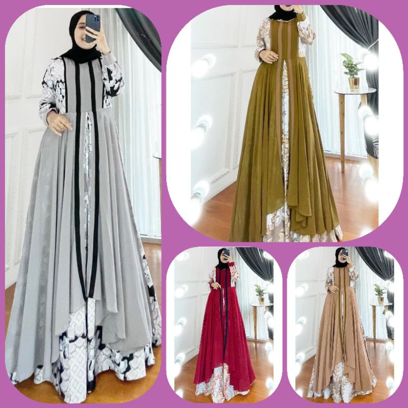 Betari  Dress by Fenta house / Gamis Fentahouse Original Branded Premium Quality
