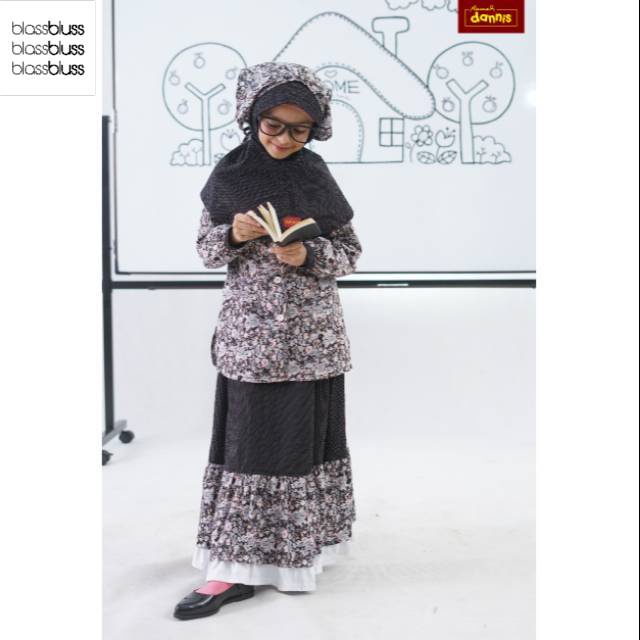 Dannis setelan rok anak d'layla
