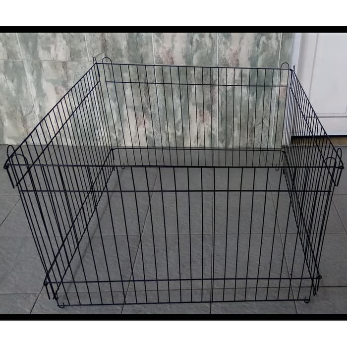 GUNINCO KANDANG 90x60 kandang hewan besi anjing kucing kelinci SIZE XL-1