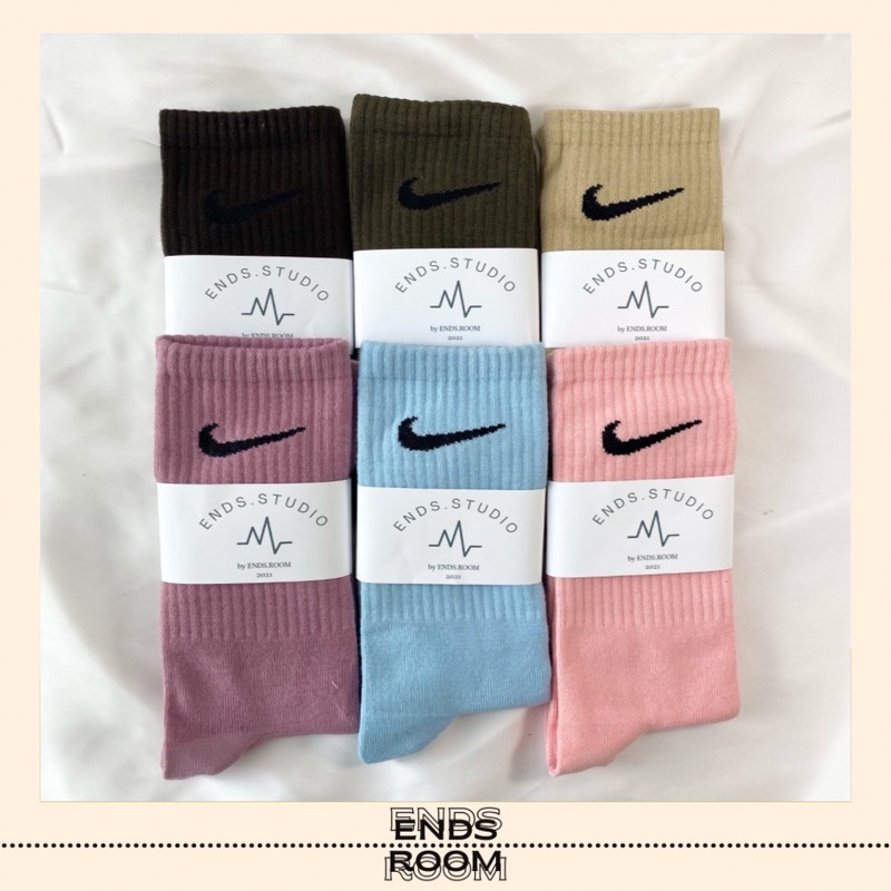 KAOS KAKI NIKE PANJANG EARTH TONE