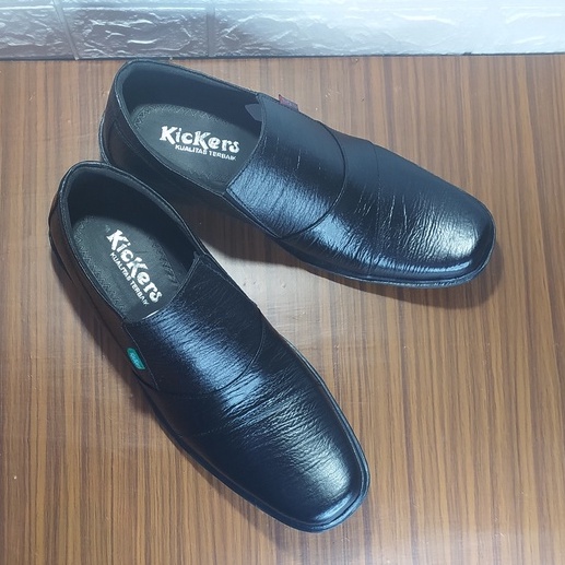 Kickers - Sepatu Formal Pria Slip-On Kulit