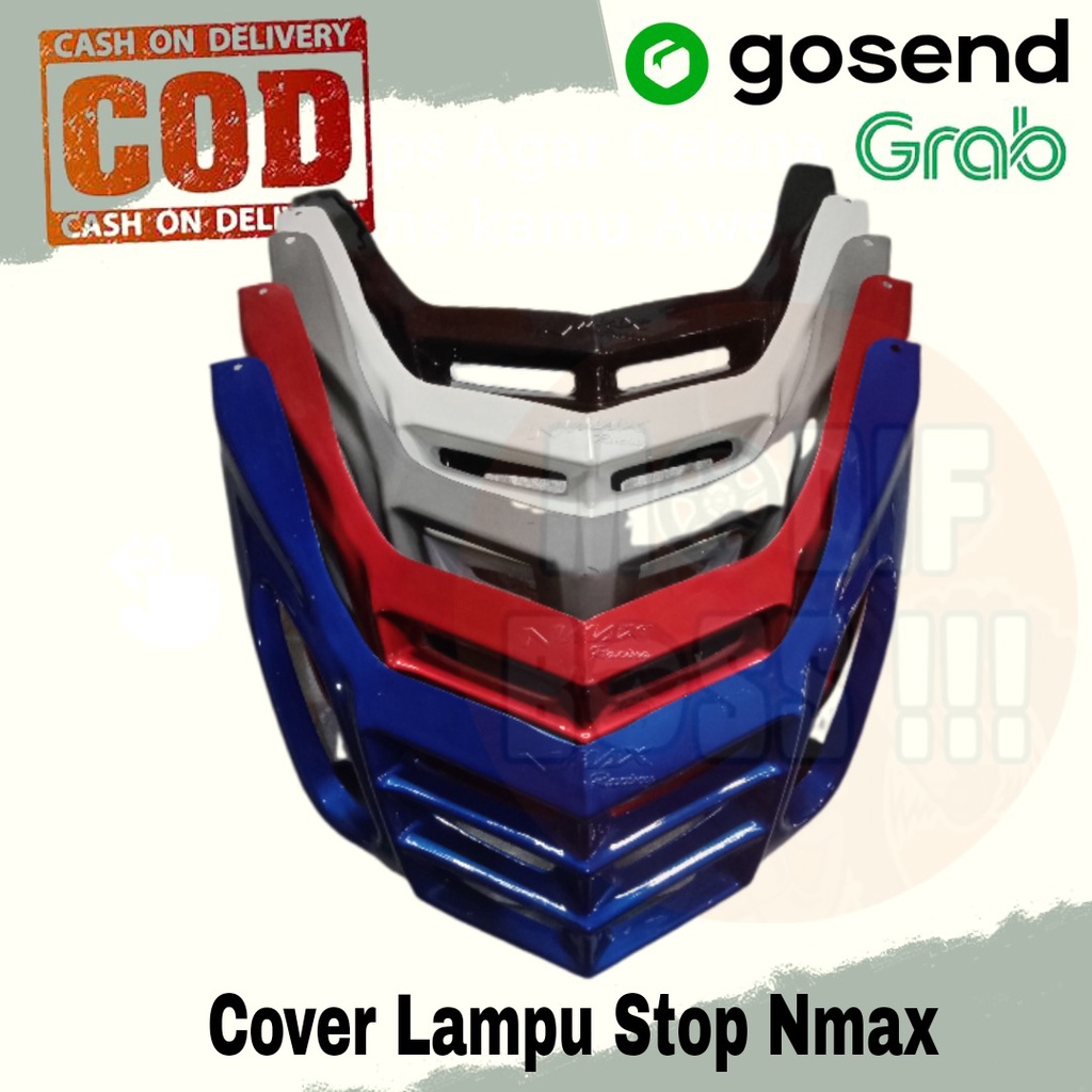 Cover Stop Lampu - Lis Lampu Belakang Nmax Old 2019 Kebawah