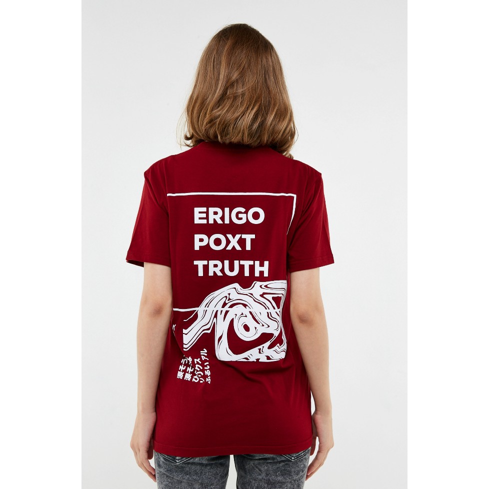 

Erigo T-Shirt Pox Truth Maroon