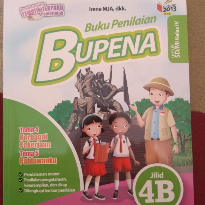 

❤BISA COD❤ BUPENA KELAS 4B SD ERLANGGA