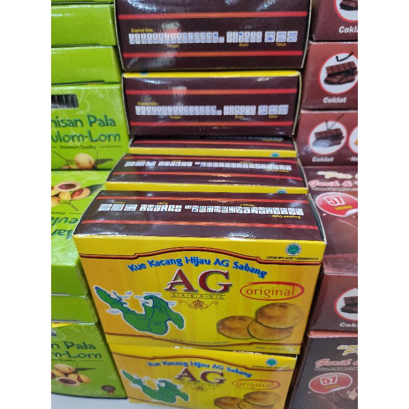 

Kue AG bakpia kacang hijau Sabang | oleh-oleh khas Aceh