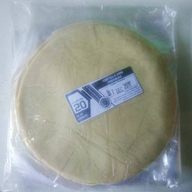 

Kulit Kebab/ Tortilla Ukuran 18cm Isi 20 Lembar #Kebab #Tortilla #KulitKebab