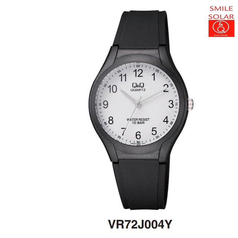 SALE Jam Tangan Unisex Classic Casual Rubber Analog Original Q&amp;Q QNQ QQ VR72 VR72J Series