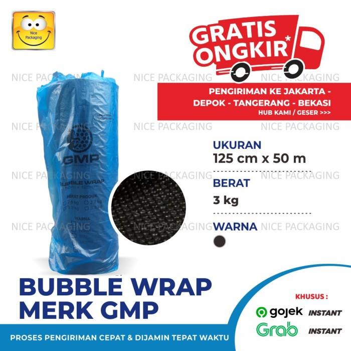 

Wraping [Gmp] Plastik Bubble Hitam Uk125Cm X 50Mtr