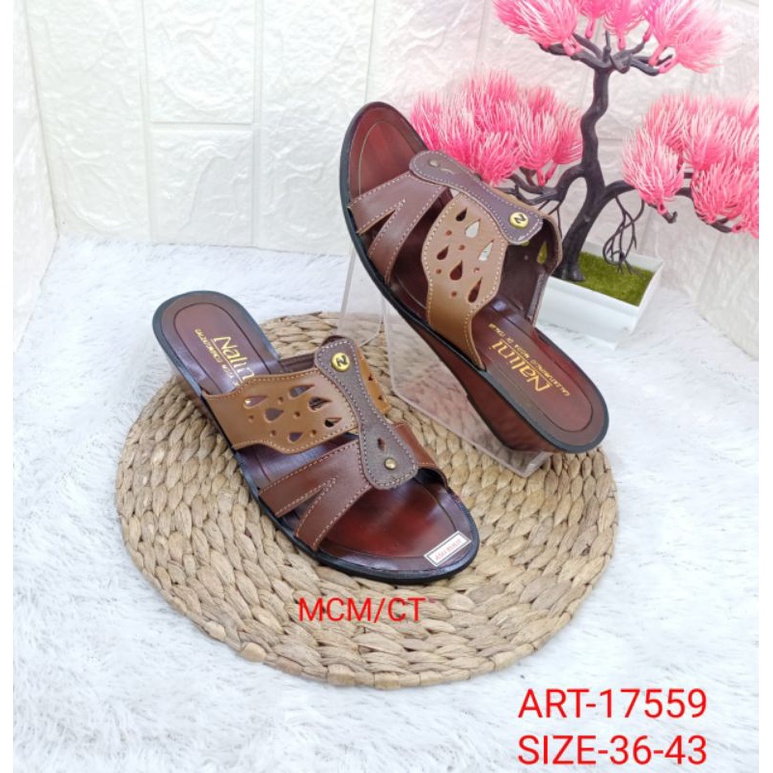 SANDAL WANITA KULIT ASLI NALINI 17559