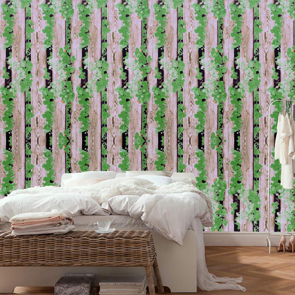 Stiker dinding kamar tidur wallpaper dinding ruang tamu Wallstiker premium 45cm x 9m - WORLDDEKOR