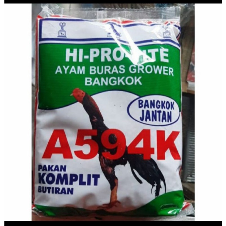 Pakan Ayam Pur A594K 1Kg || Pur Tulang || Pakan Ayam Bangkok Dewasa