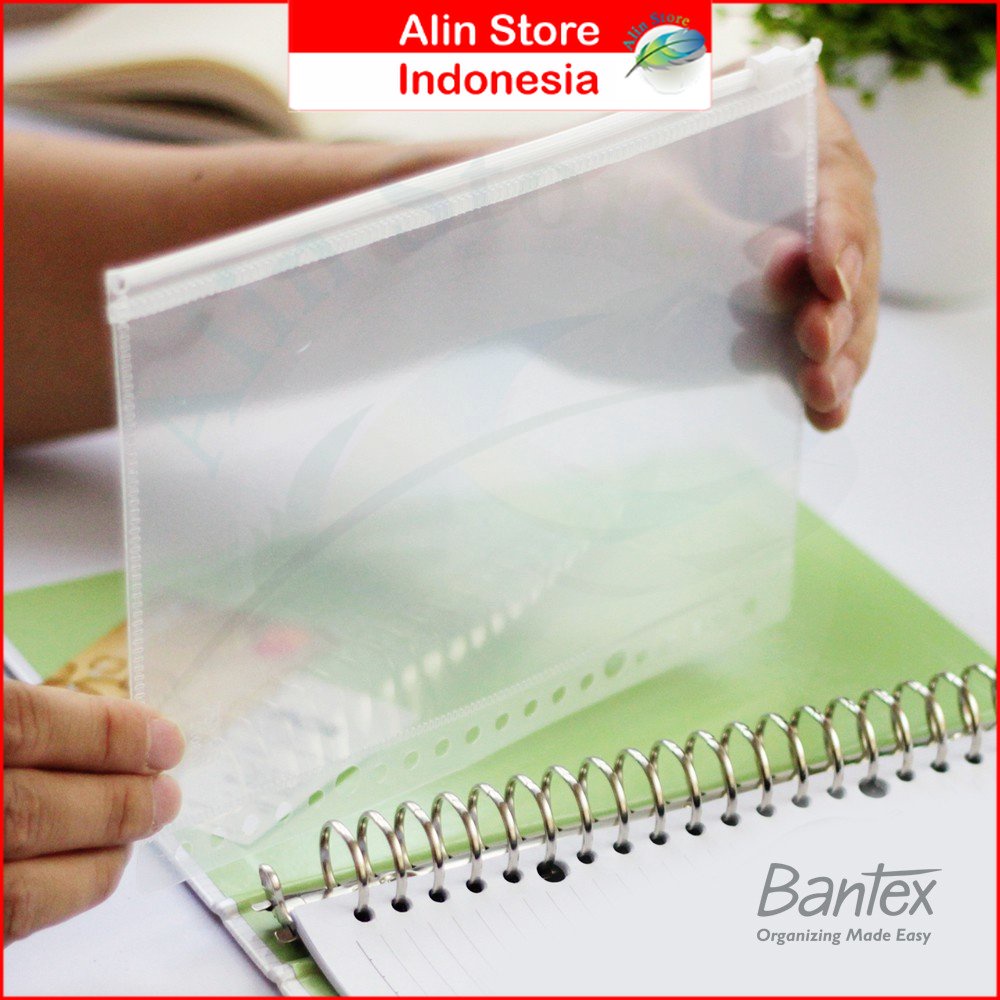

Bantex - Zipper Pocket For Multiring Binder A5 20 Holes 8072 08